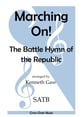 Marching On SATB choral sheet music cover